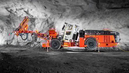 DS512i Rock support drill rig